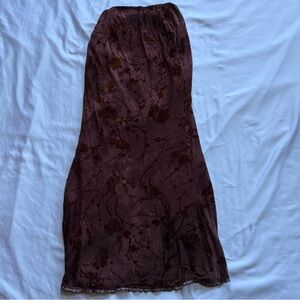 Daisy Black Maxi Pencil Skirt for Cocktail Party Fun Sz Small